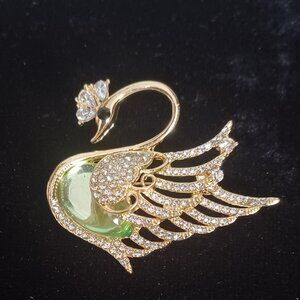 Swan Brooch